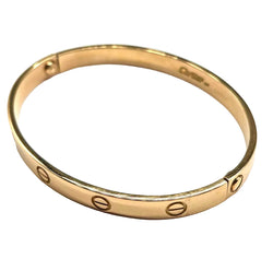 Bracelet Jonc CARTIER Love Classique en or jaune