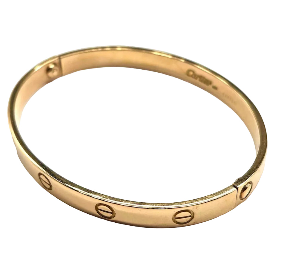 Bracelet Jonc CARTIER Love Classique en or jaune