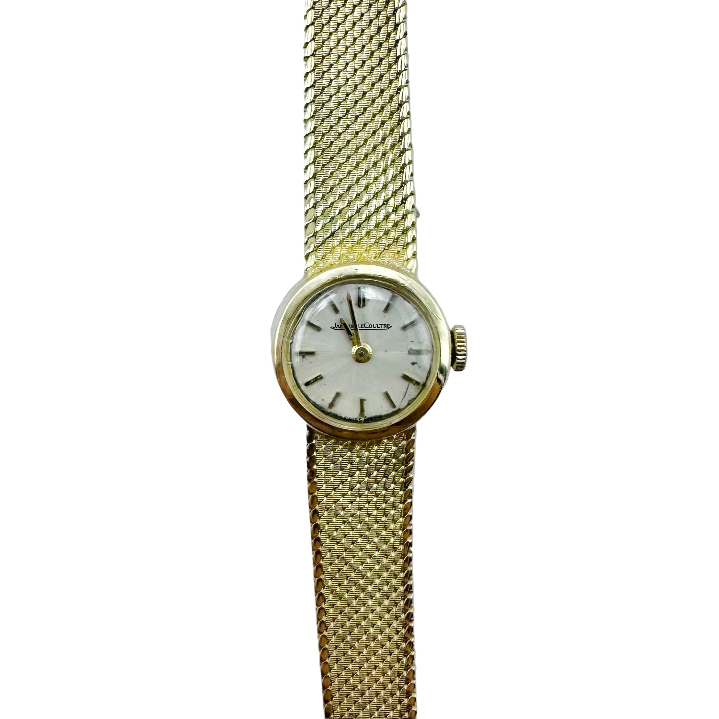 Montre de dame JAEGER-LECOULTRE en or jaune