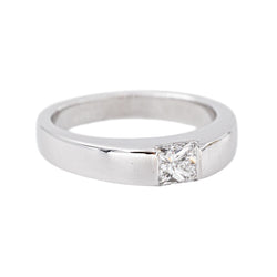 Cartier Bague Tank Or blanc Diamant