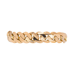 Bracelet Maille Gourmette Or rose