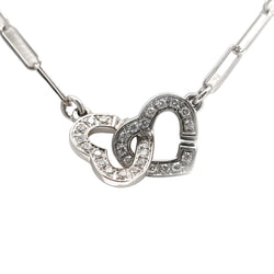 Collier Pendentif DINH VAN en or blanc et diamants
