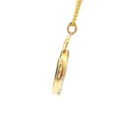 Pendentif en or jaune et camée