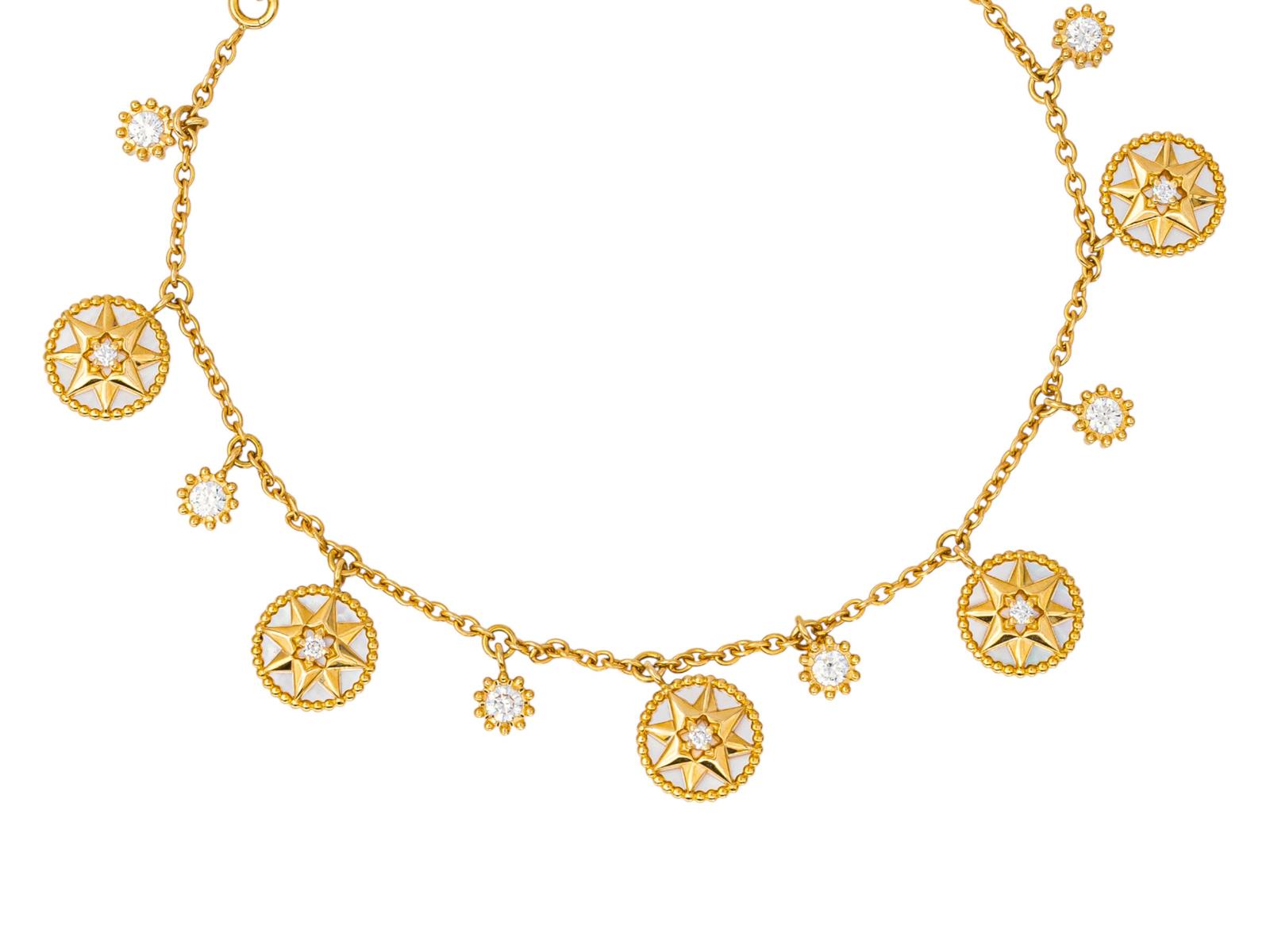 Dior Bracelet Rose des vents Or jaune Diamant