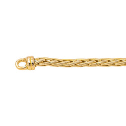 Bracelet Maille Palmier Or jaune