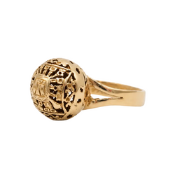 Bague Dôme ARTE ORFÉVRE en or jaune