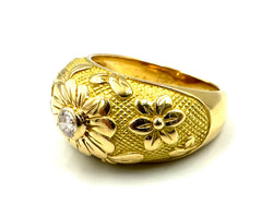 Bague VAN CLEEF & ARPELS en or jaune et diamant