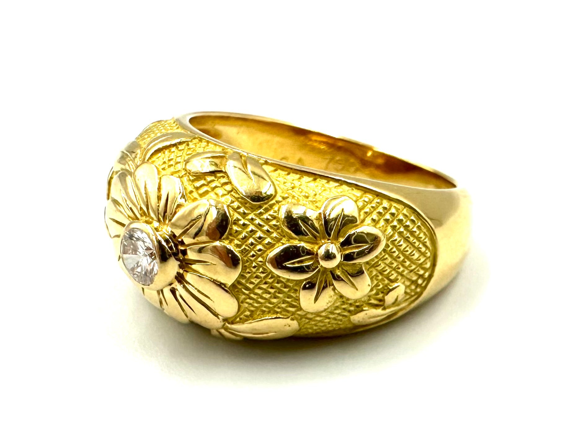 Bague VAN CLEEF & ARPELS en or jaune et diamant
