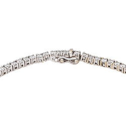 Bracelet Tennis Or blanc Diamant