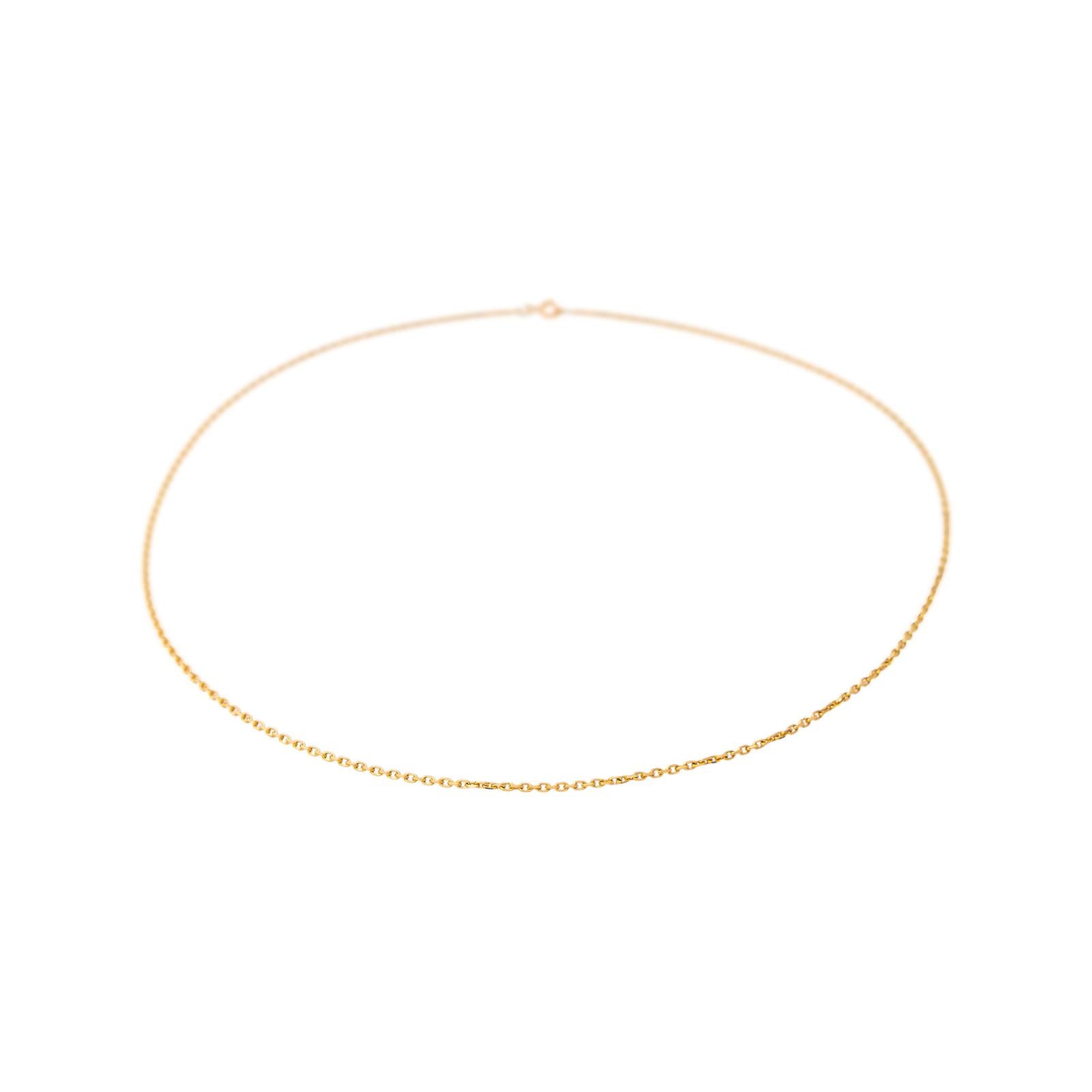 Collier Maille Forçat Or jaune