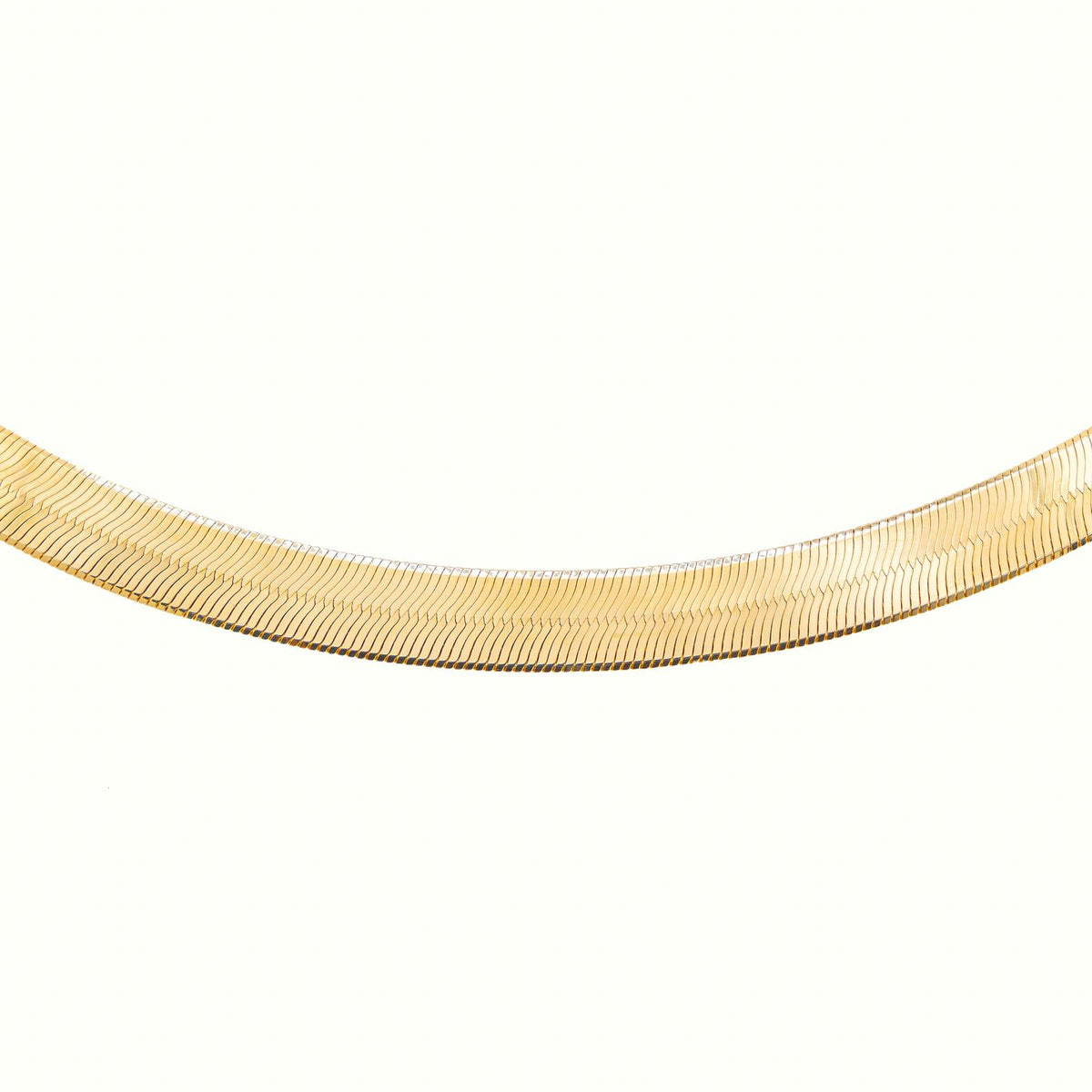 Collier Maille miroir Or jaune
