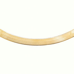 Collier Maille miroir Or jaune