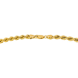 Collier Maille Corde Or jaune