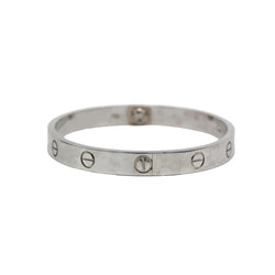 Bracelet Jonc CARTIER "Love" en or blanc