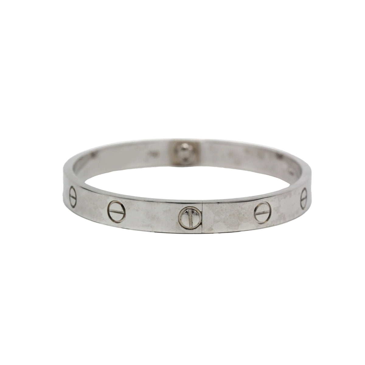 Bracelet Jonc CARTIER "Love" en or blanc