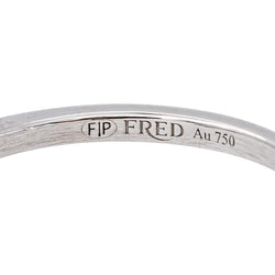 Fred Bague Force 10 Or blanc Diamant