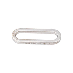 Dinh Van Bracelet Cordon Maillon Or blanc