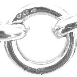 Collier Sautoir HERMÈS "Crescendo" en argent