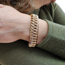 Bracelet Maille en or jaune