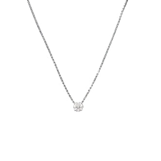 Collier Pendentif CARTIER en or blanc et diamant