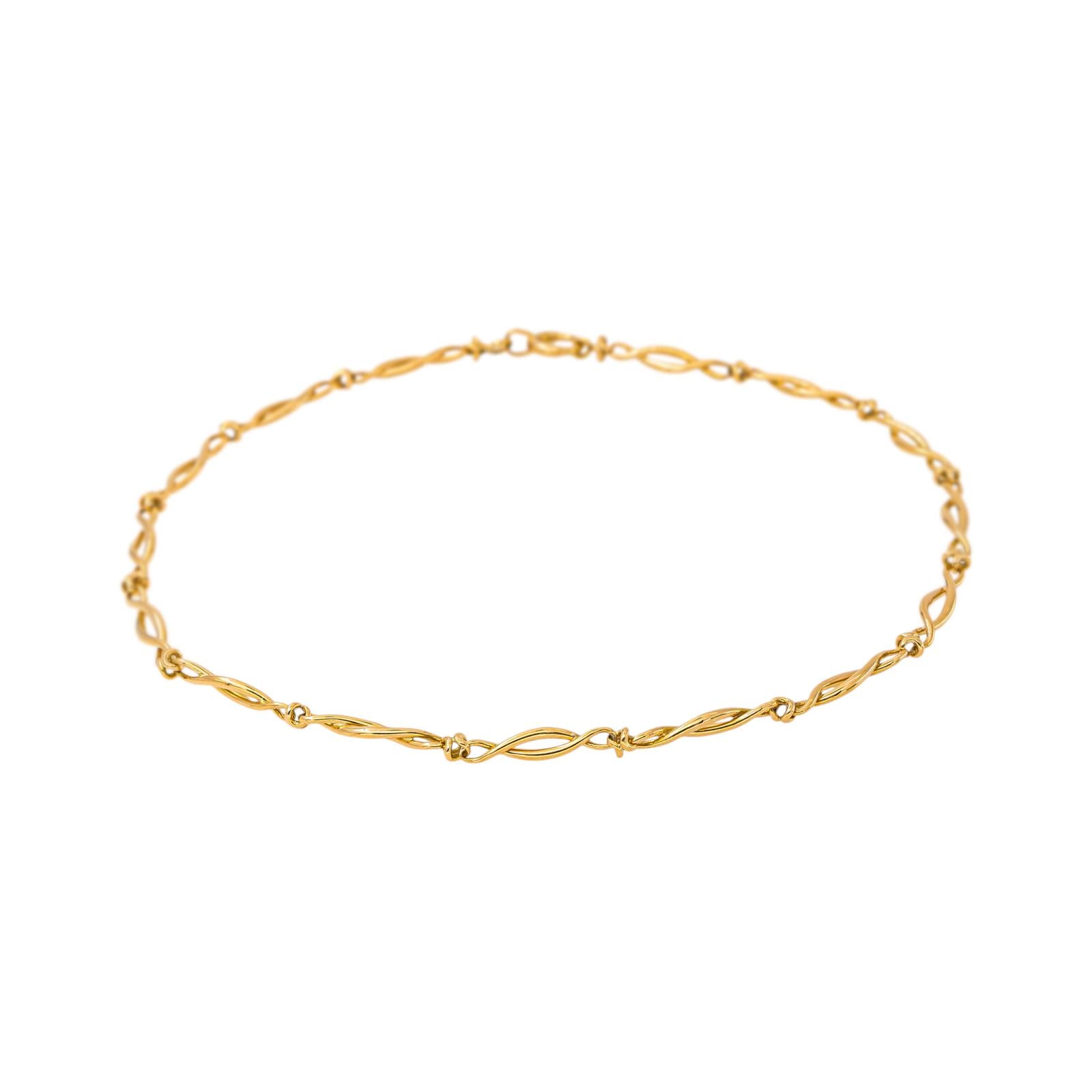 Collier Maille en or jaune