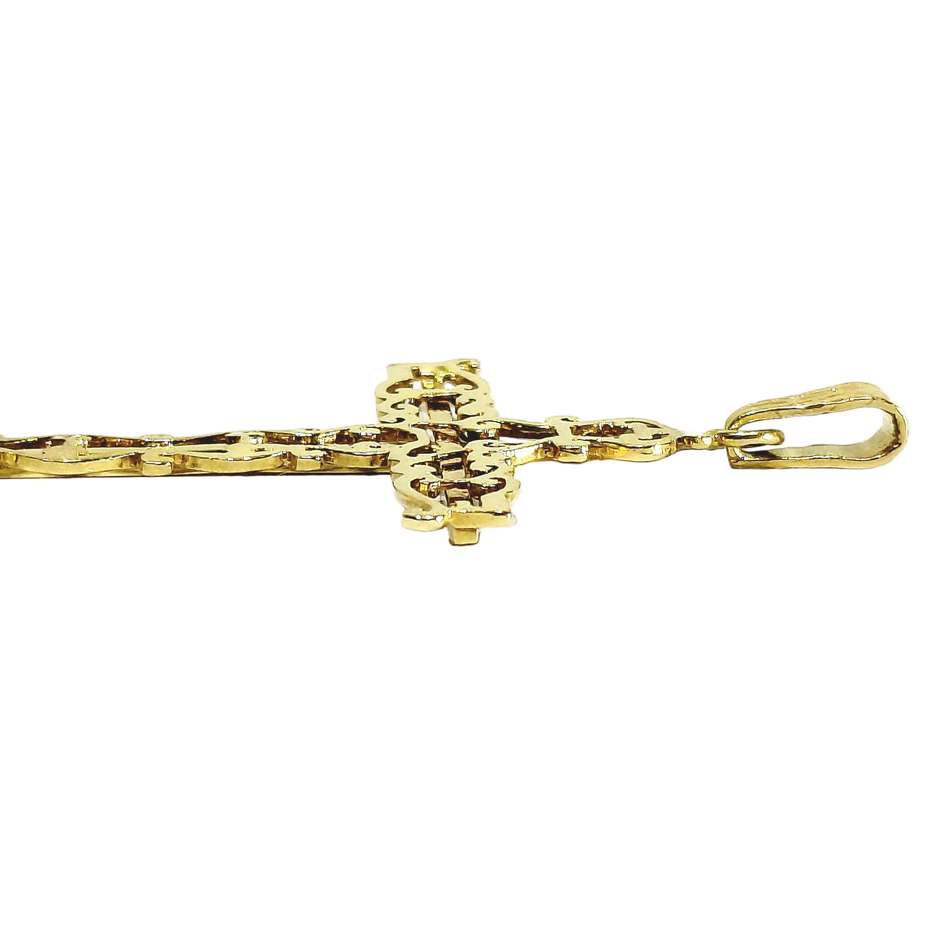 Pendentif en or jaune