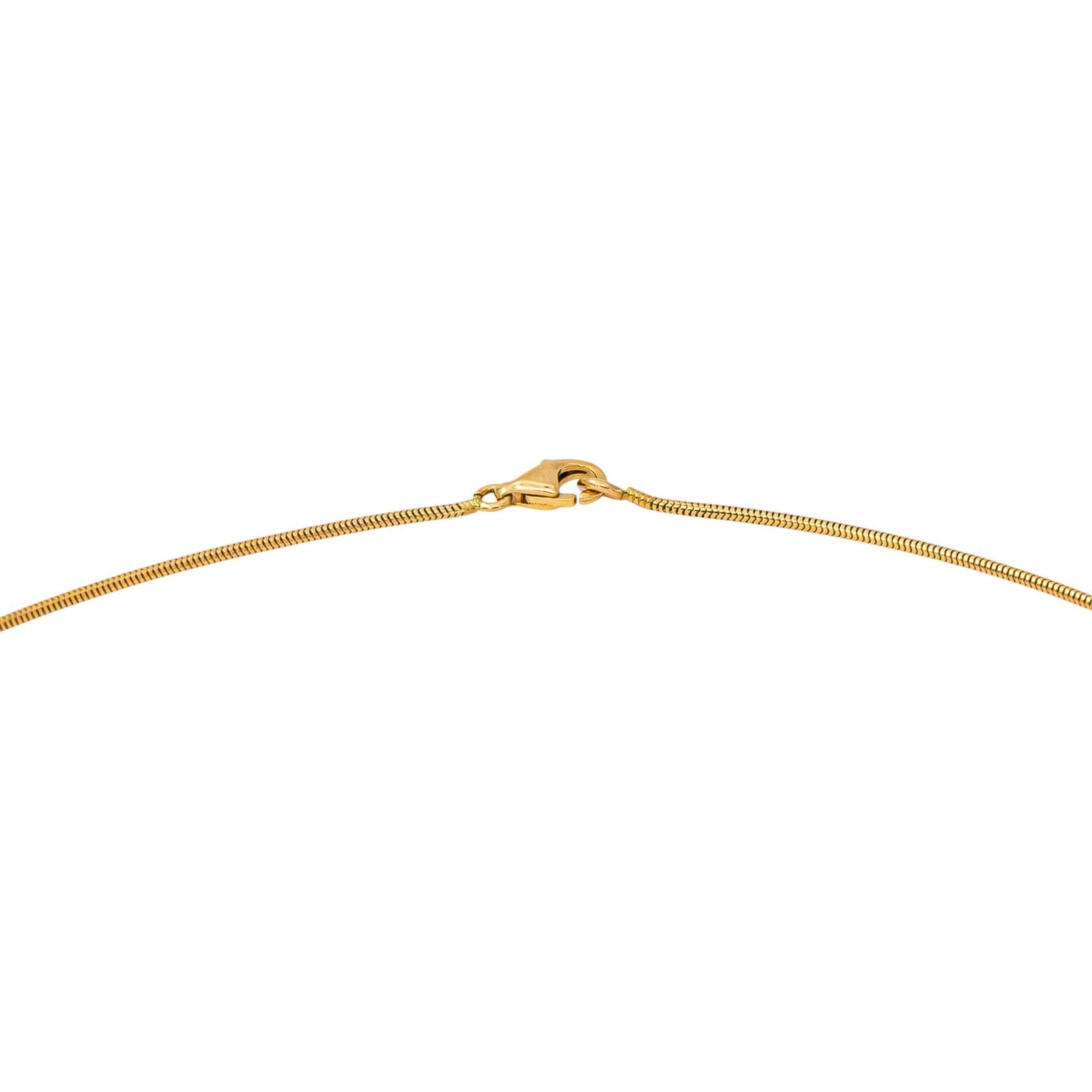 Collier Chaine Or jaune