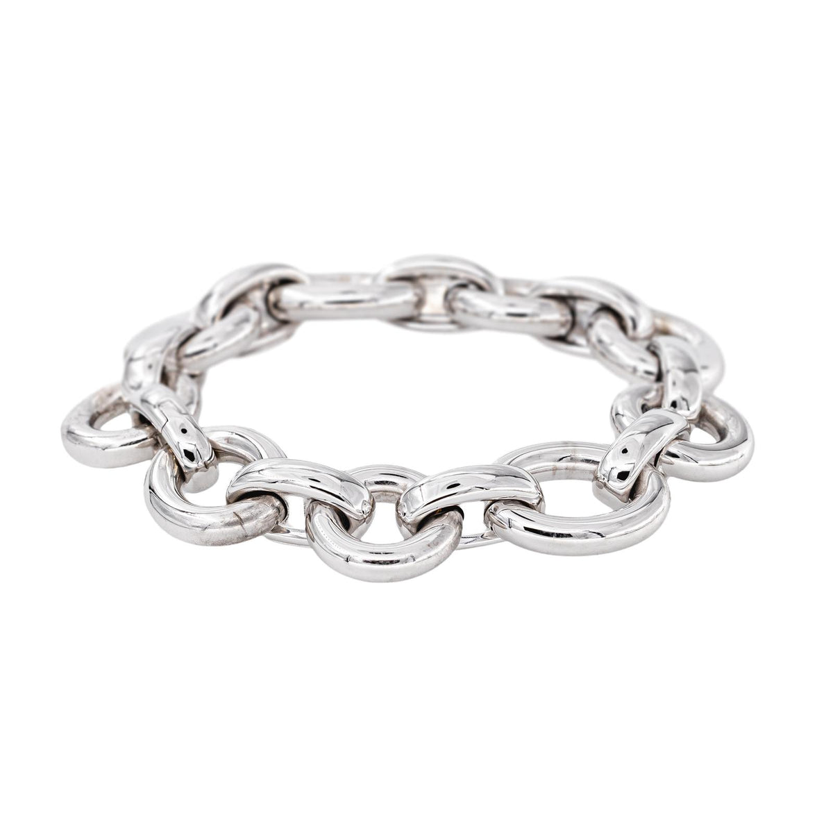 Chaumet Bracelet maillons Jaseron  Or blanc