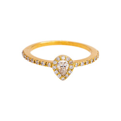 Bague Or jaune Diamant
