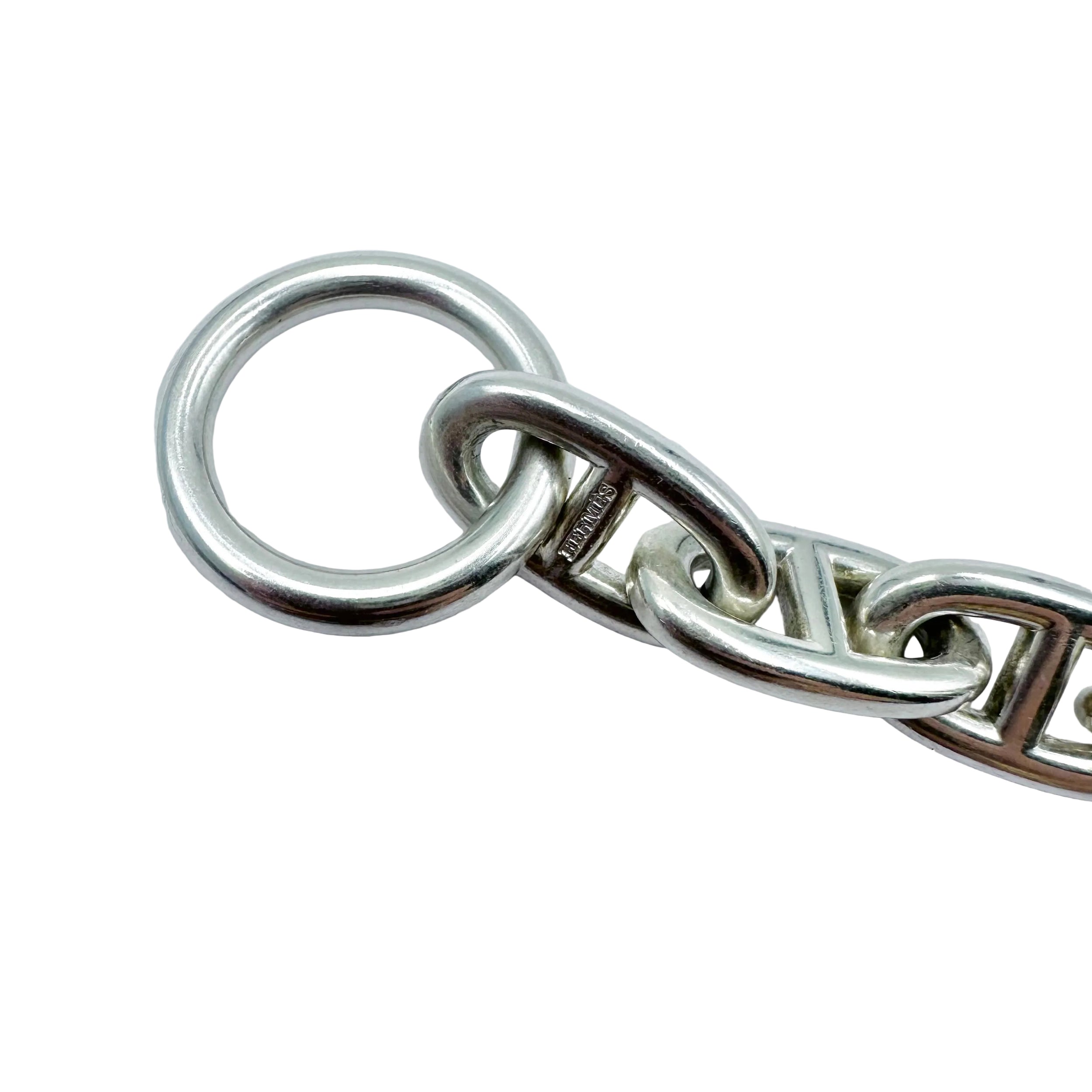 Bracelet HERMÈS "Chaîne d'ancre" en argent