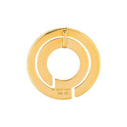 Dinh Van Pendentif Seventies Or jaune