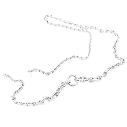Collier Sautoir HERMÈS "Crescendo" en argent