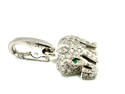Pendentif CARTIER Charm's en or blanc et diamants