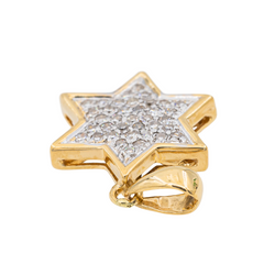 Pendentif Religieux Or jaune Diamant