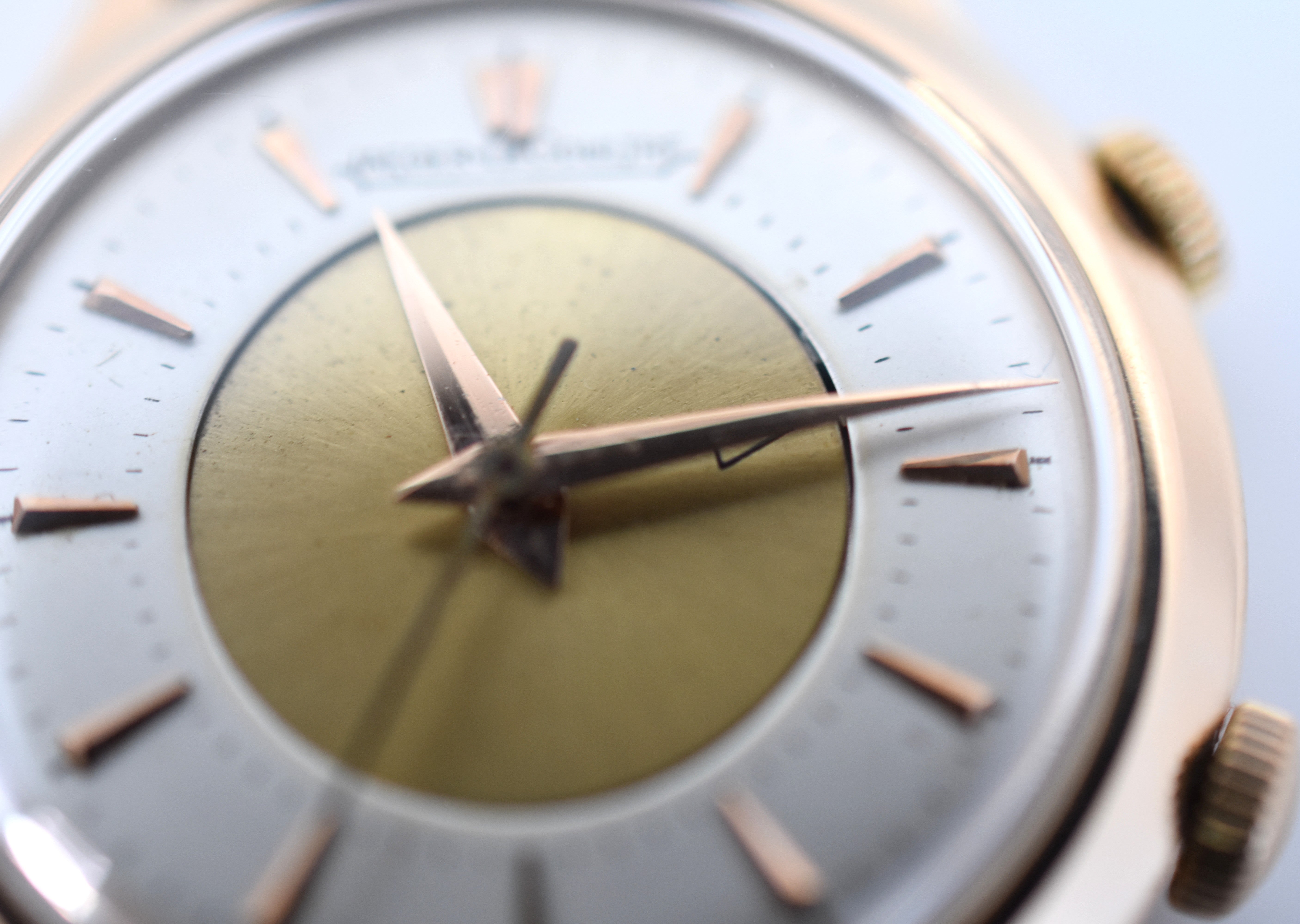 Jaeger-LeCoultre Mémovox Réveil, Calibre P489/1, Or rose 18 carats, 1955