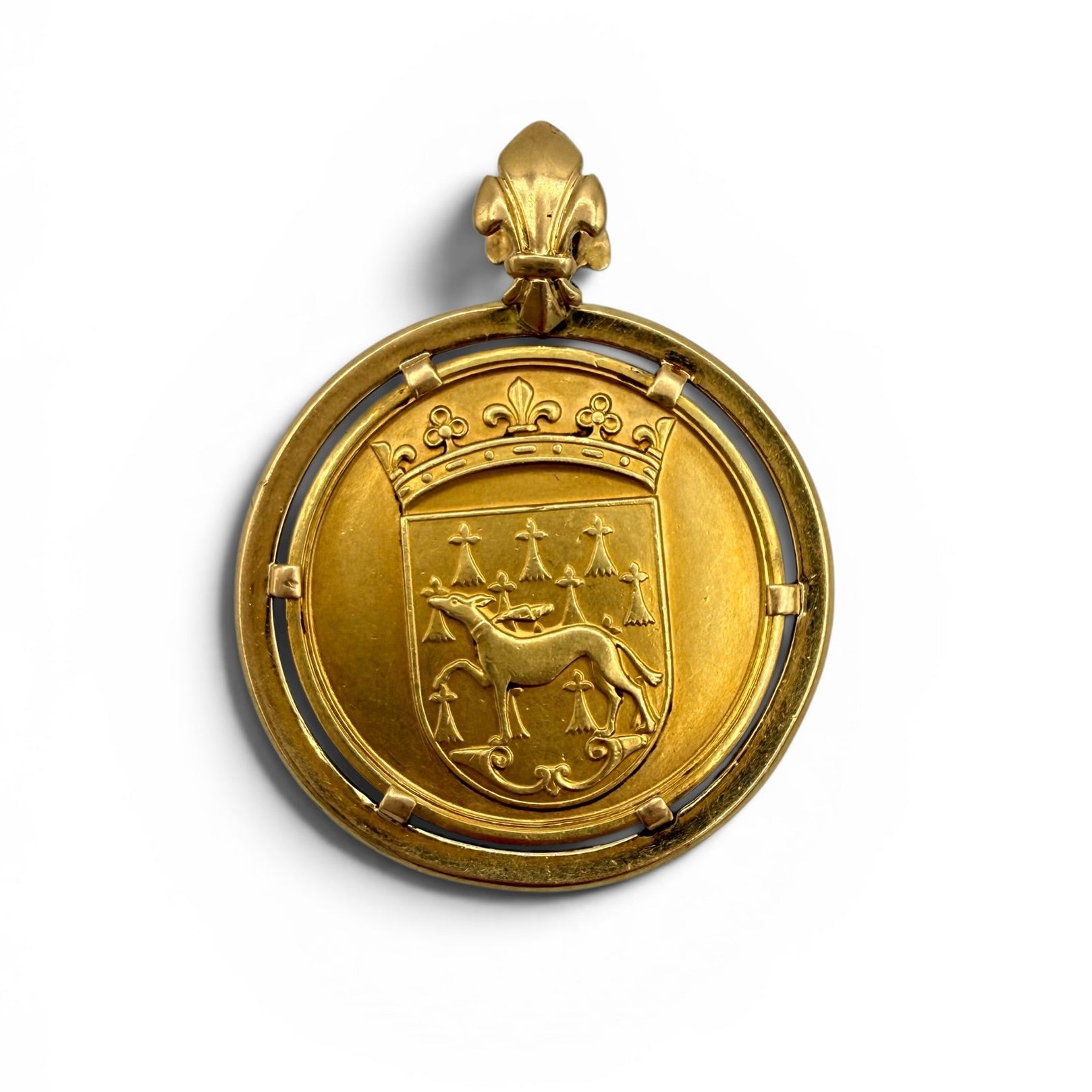 Médaille en or jaune