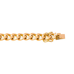 Bracelet Maille Gourmette Or rose