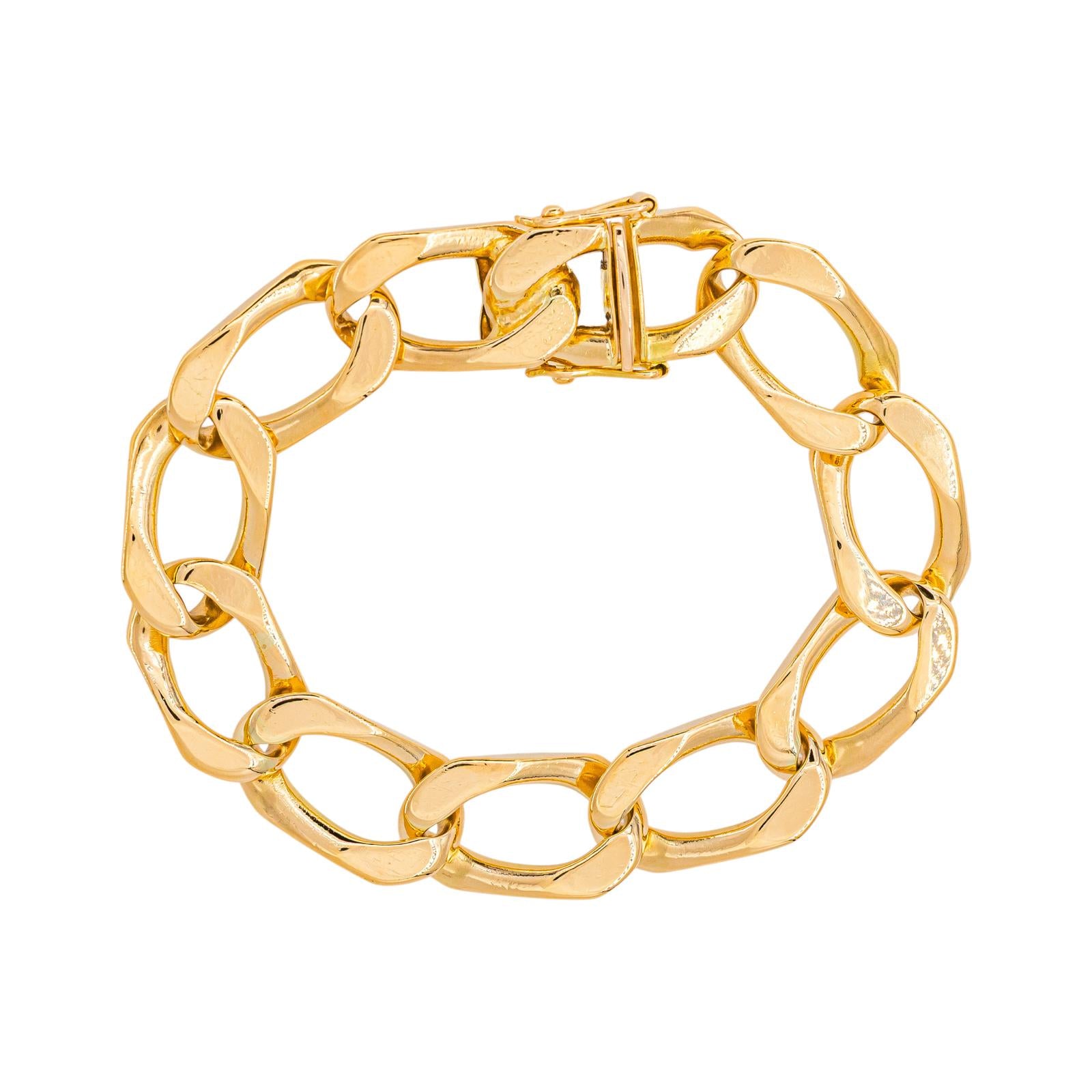 Bracelet Maille en or jaune