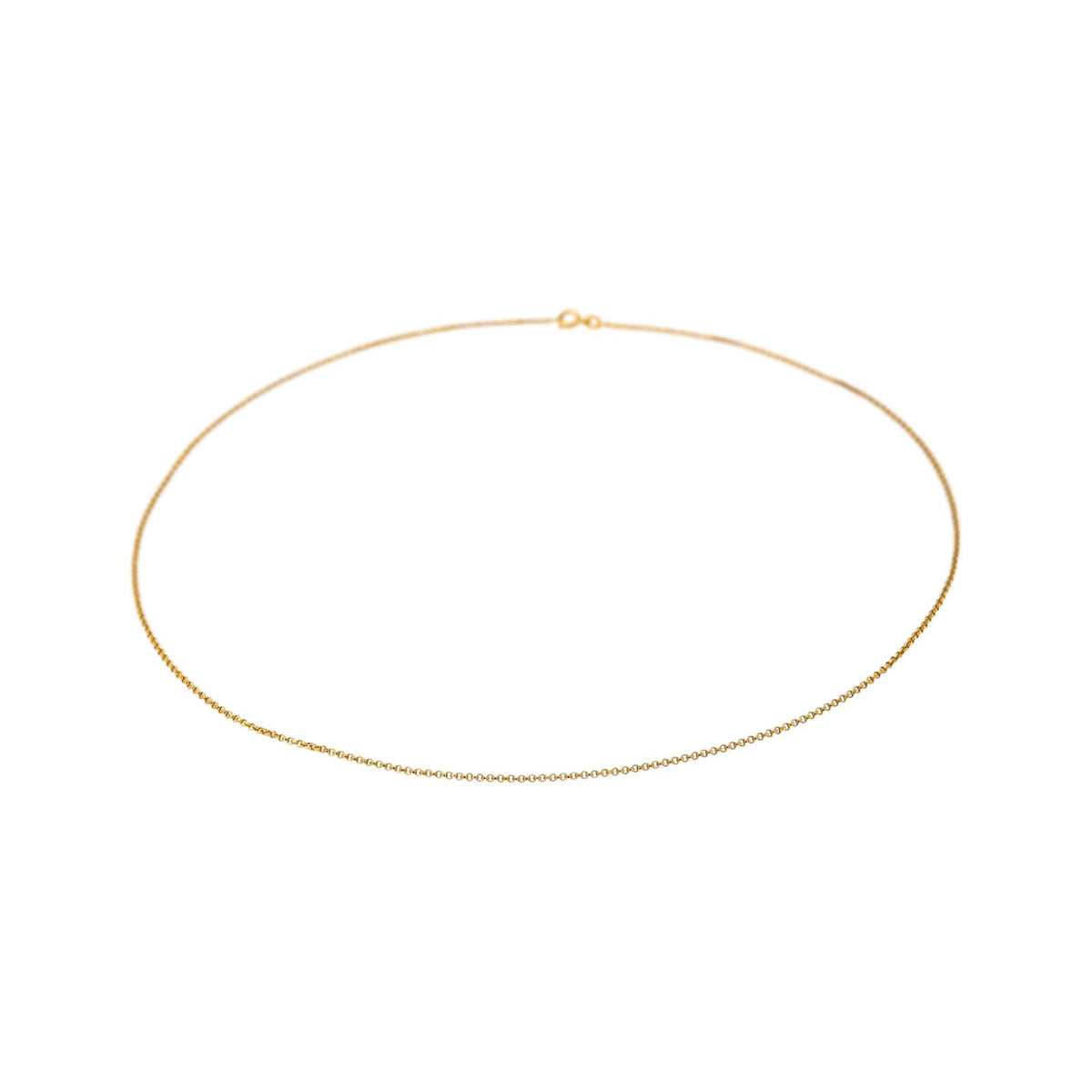 Collier maille Forçat Or jaune