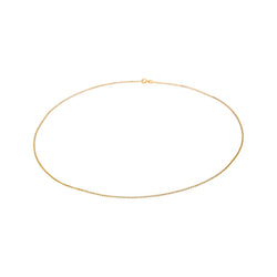 Collier maille Forçat Or jaune