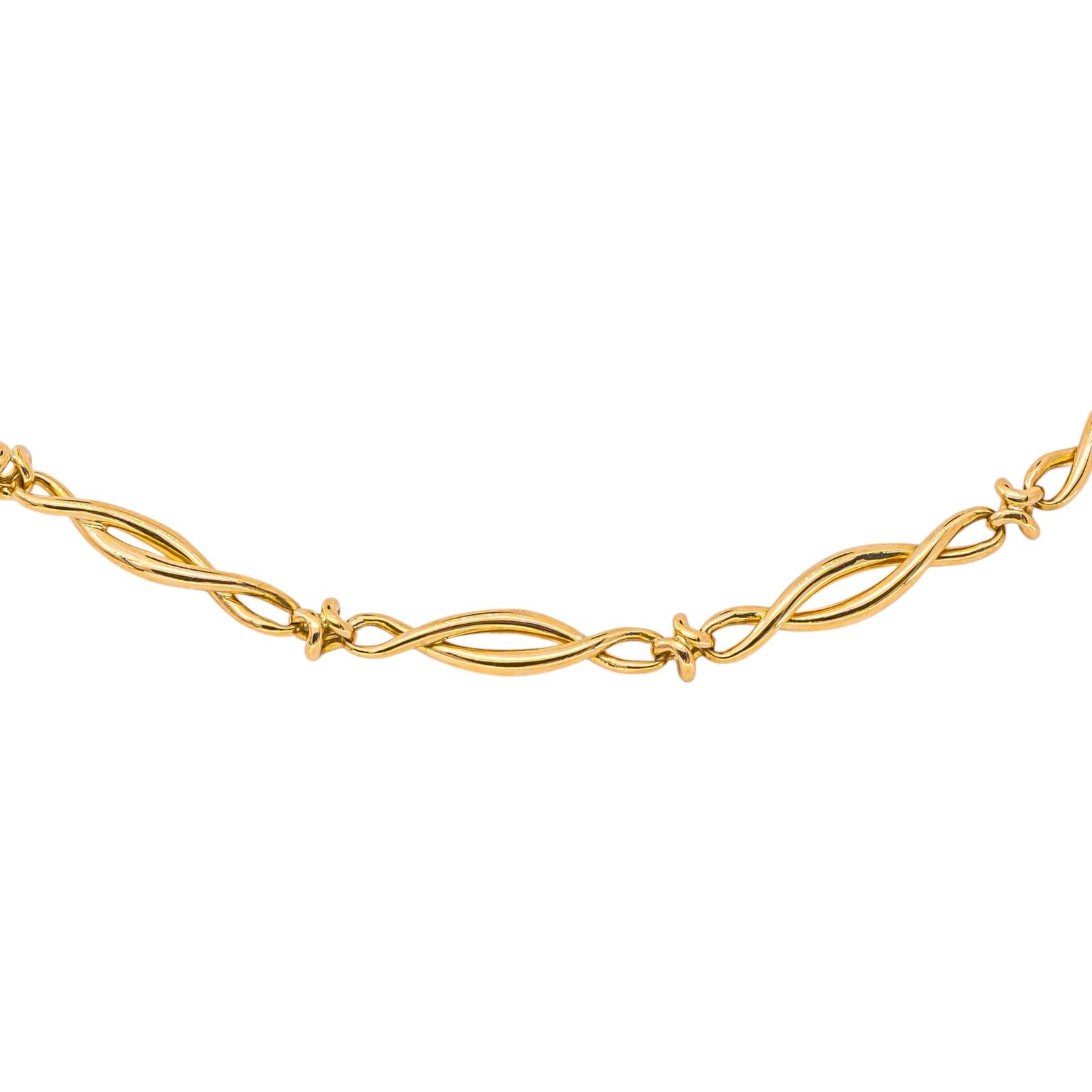 Collier Maille en or jaune