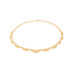 Collier Maille filigrane Or jaune