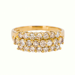 Bague Or jaune  Diamant