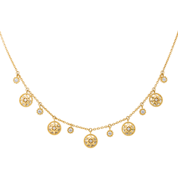 Dior Collier Rose des vents Or jaune Diamant