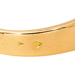 Bague Bandeau Or jaune Saphir