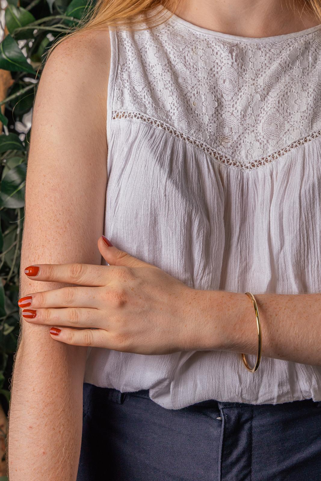 Bracelet Jonc Or jaune