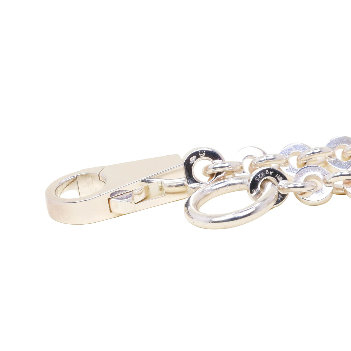 Collier Ras de Cou HERMÈS "Voltige" en argent
