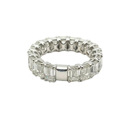 Bague Alliance "Eterné" en or blanc et diamants