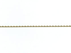 Chaîne en or jaune maille Forçat