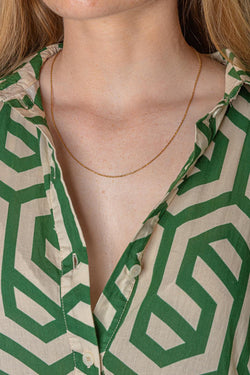 Collier Maille forçat Or jaune